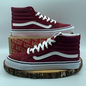 vans red vine